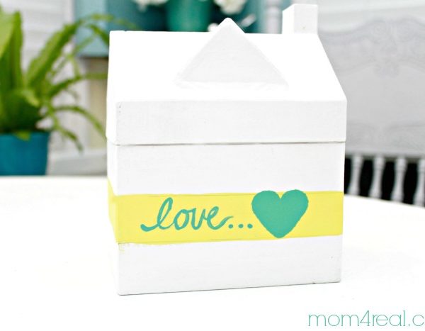 Heart and Home Painted Gift Box