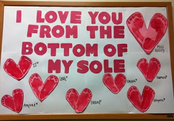 I Love You From The Bottom of My Sole! .