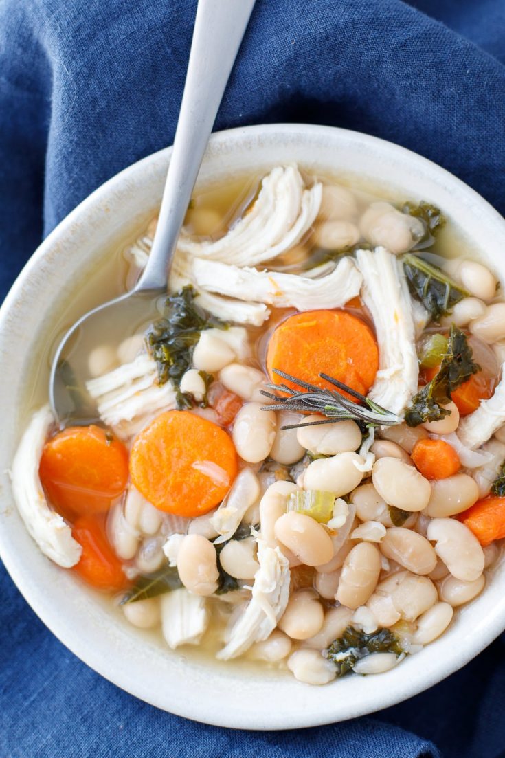 Instant Pot White Bean Soup with Chicken Recipe