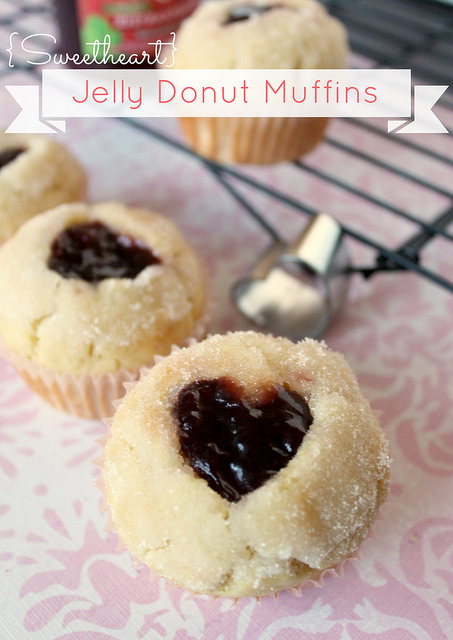 Jelly Donut Muffins.