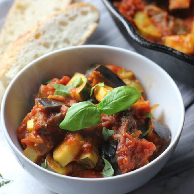 One Pan Ratatouille by I Heart Vegetables