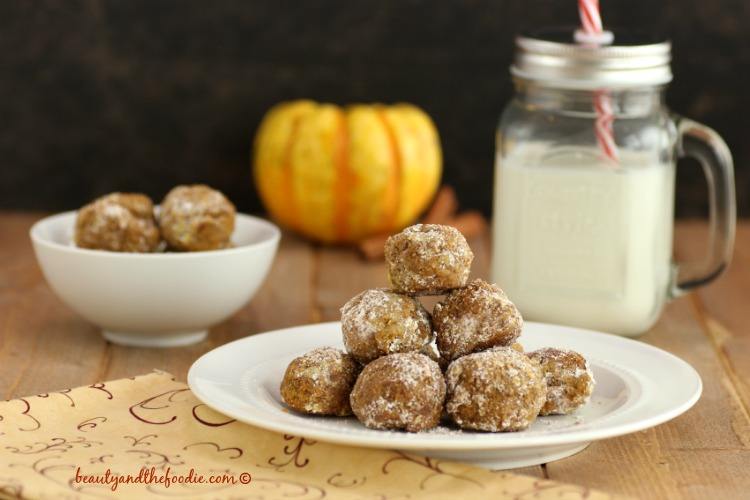 Pumpkin Pie Snowball Cookies from Beauty and the Foodie