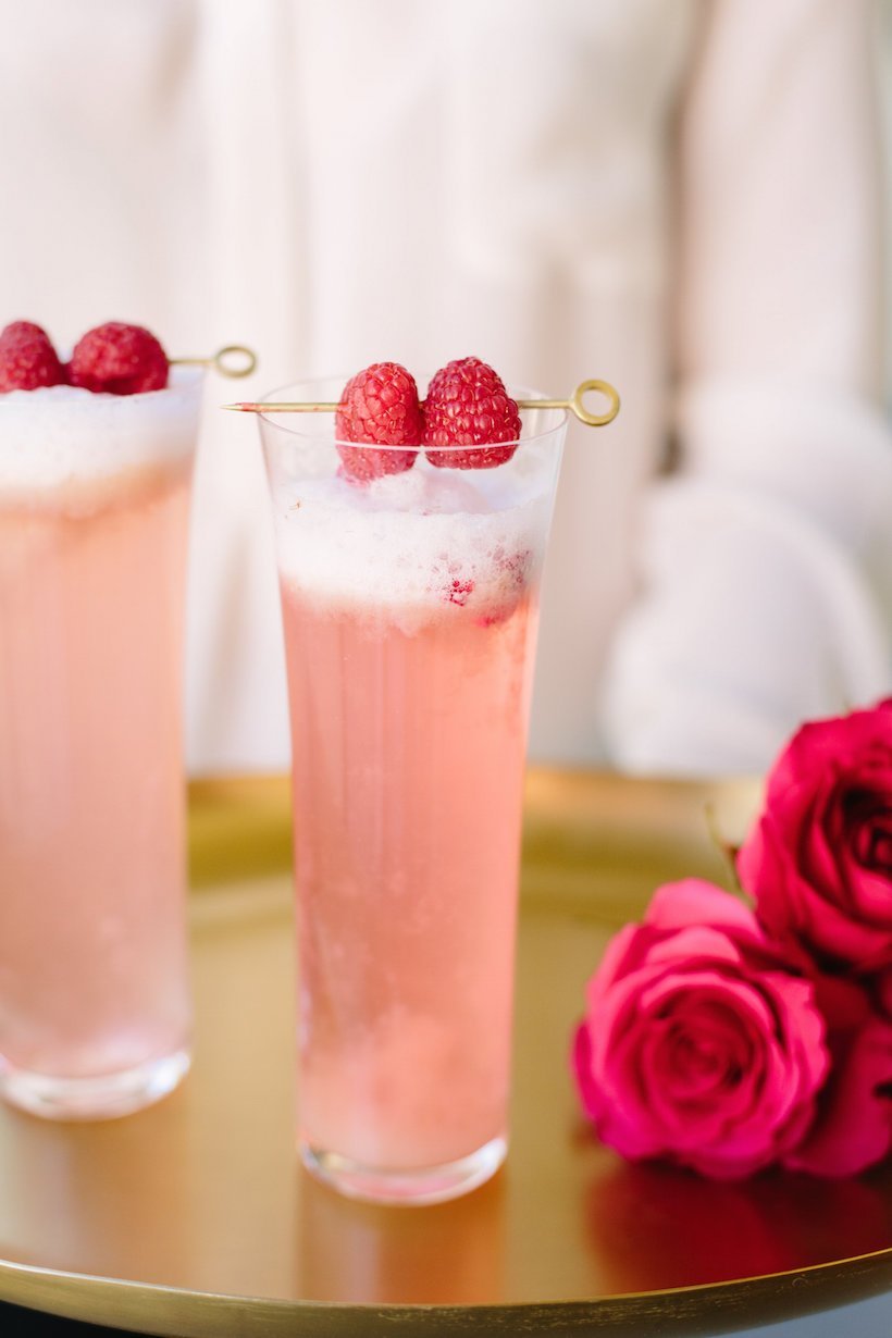 Raspberry Rose Cocktail