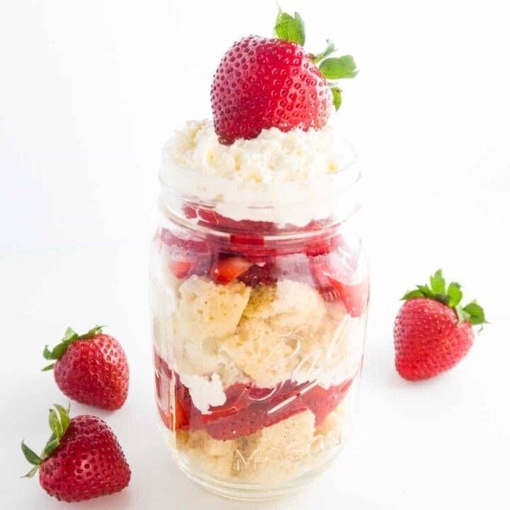 Strawberry Shortcake Sugar-Free from Wholesome Yum