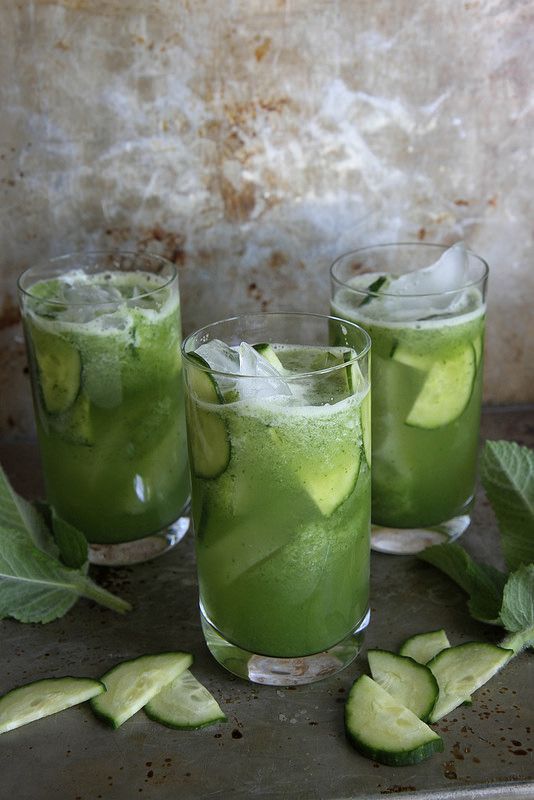 Cucumber Gin Cocktails.