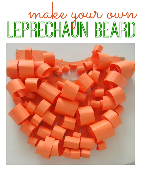 Make Your Own Leprechaun Beard – No Time for Flash Cards