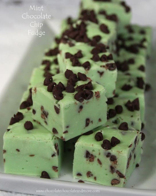 Mint Chocolate Chip Fudge – Chocolate, Chocolate and More