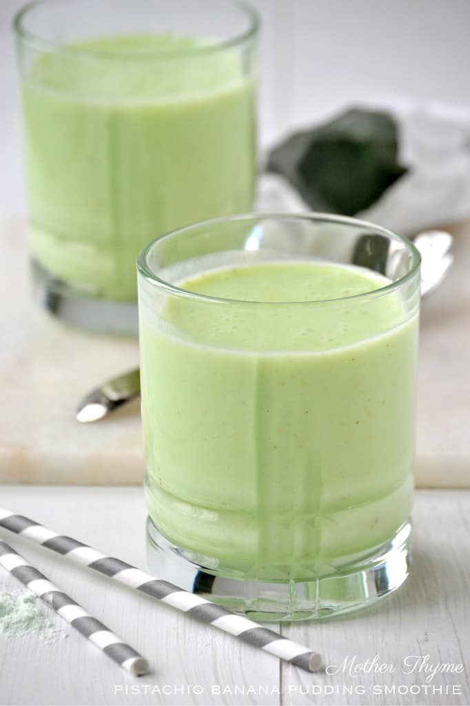 Pistachio Banana Pudding Smoothie By Mother Thyme