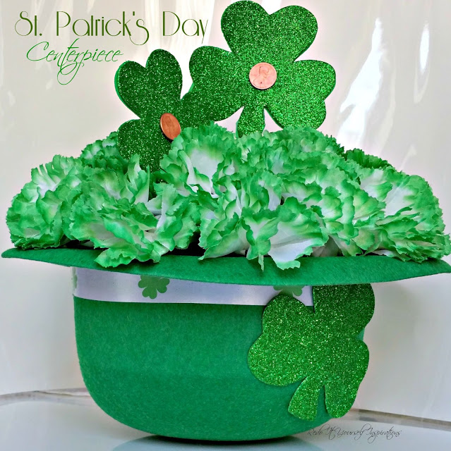 ST. PATRICK’S DAY CENTERPIECE FROM REDO IT YOURSELF INSPIRATIONS