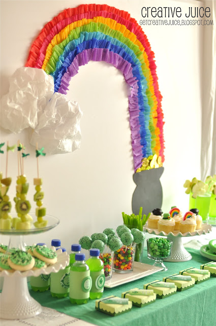 St Patrick’s Day Party Decor by Creative Juice