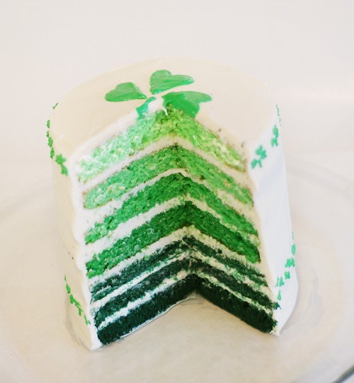 St. Patrick’s Day Cake.