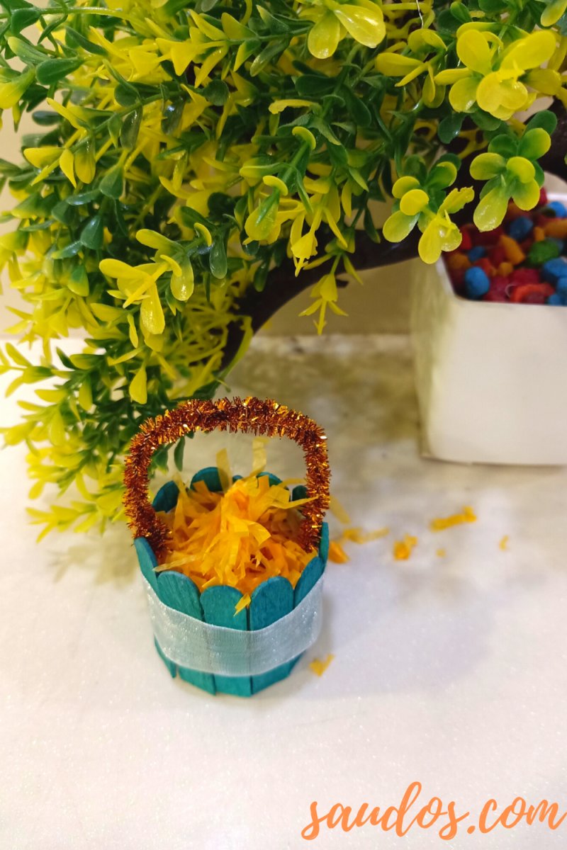 Easter bird nest craft