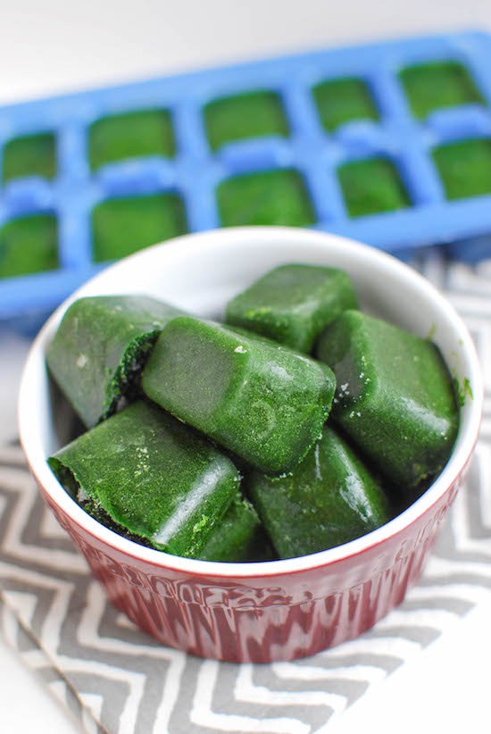 Frozen Spinach Cubes – The Lean Green Bean