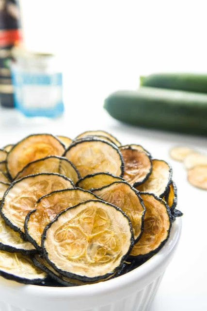 Healthy Oven Baked Zucchini Chips (Vegan, Paleo) - Wholesome Yum