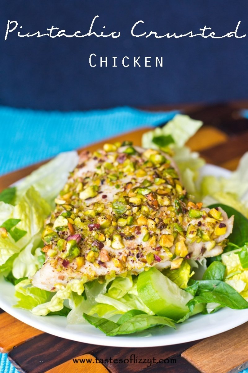 Pistachio Crusted Chicken By Tastes of Lizzy T.