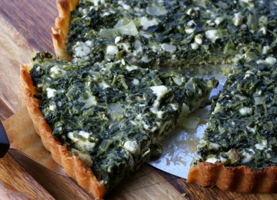 Spinach Tart - Comfy Belly