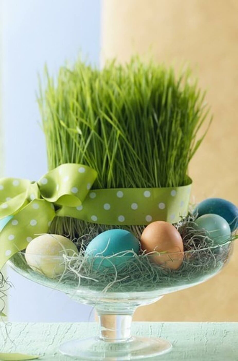 The Grass Is Always Greener Easter Egg Dish.