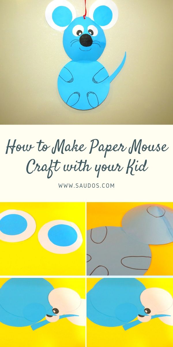 Easy Paper Mouse Craft